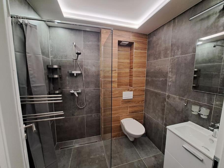 Apartman Moulis Абертами Екстериор снимка